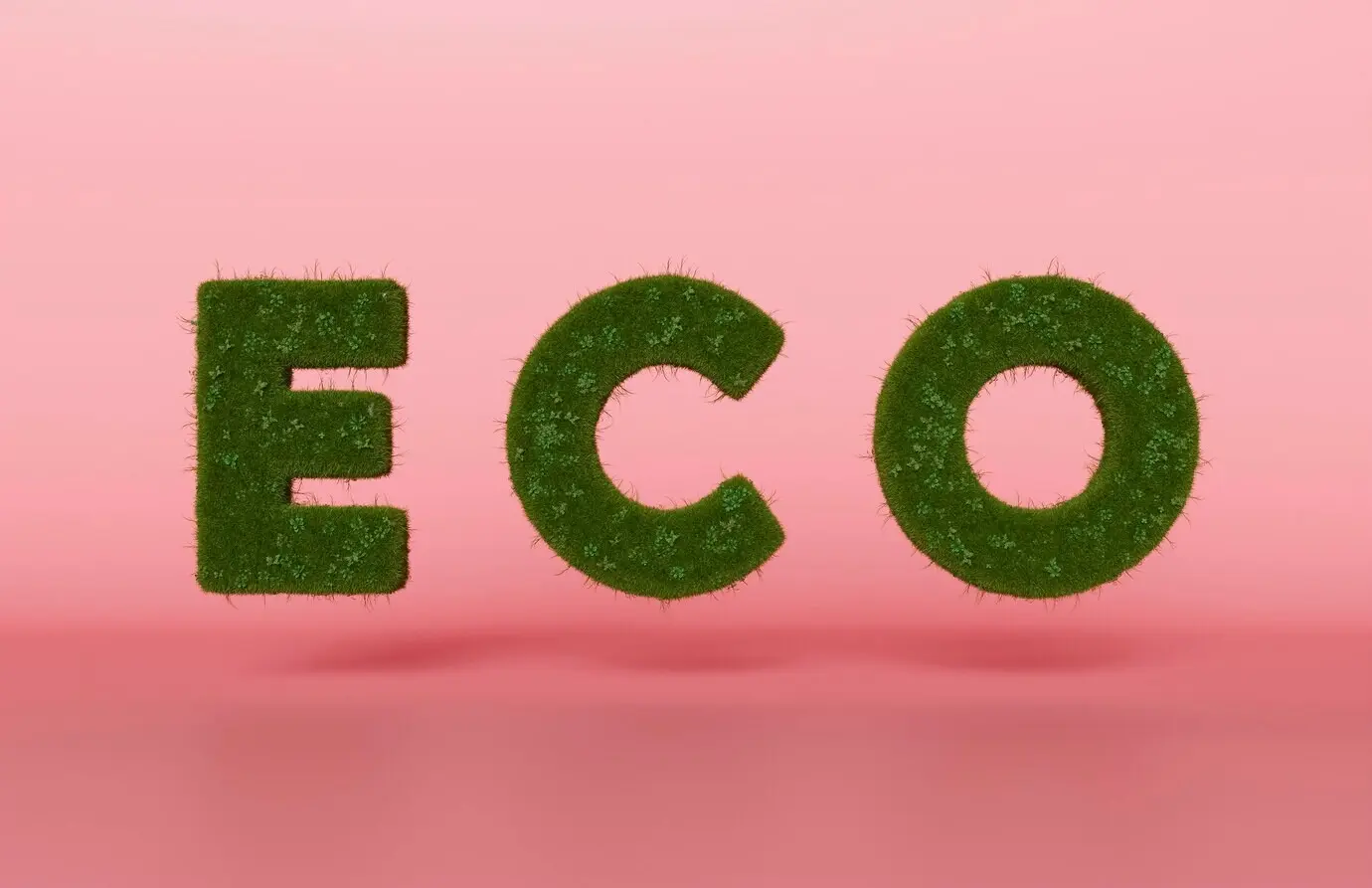 Dreidimensionales Öko-Projekt für die Umwelt